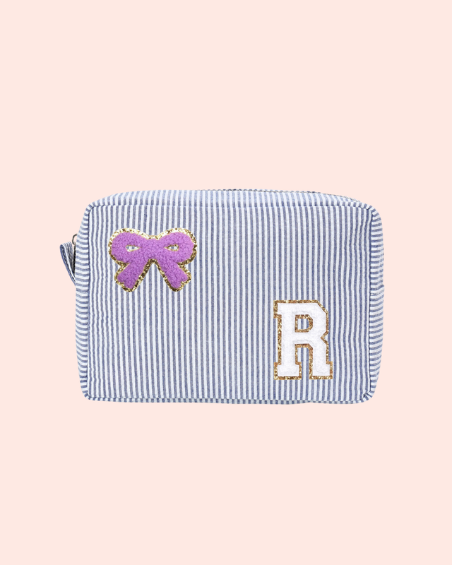 STRIPED POUCH