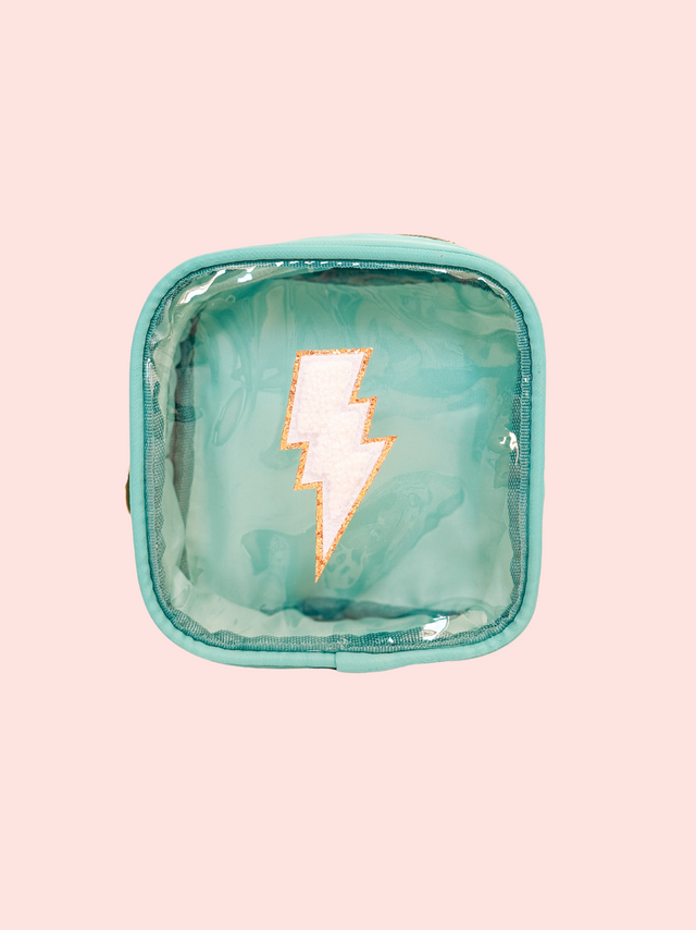 Clear Pouch CH Aqua - So Aesthetic!