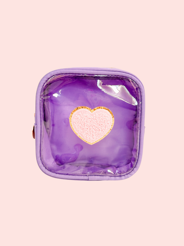 Clear Pouch CH Morado - So Aesthetic!