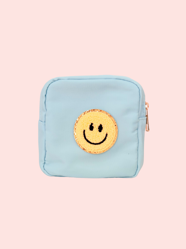 Mini Care Nylon Pouch Celeste- So Aesthetic!