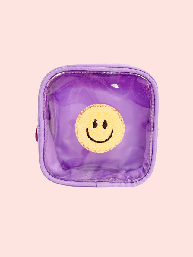 Clear Pouch CH Morado - So Aesthetic!