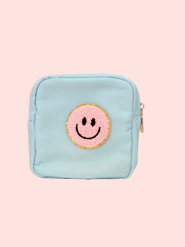 Mini Care Nylon Pouch Celeste- So Aesthetic!