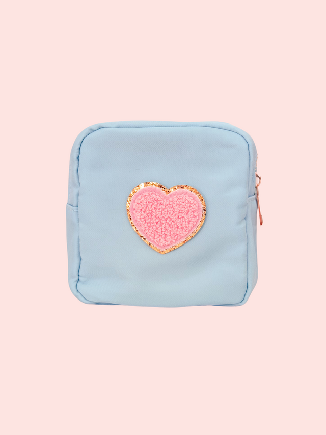 Mini Care Nylon Pouch Celeste- So Aesthetic!