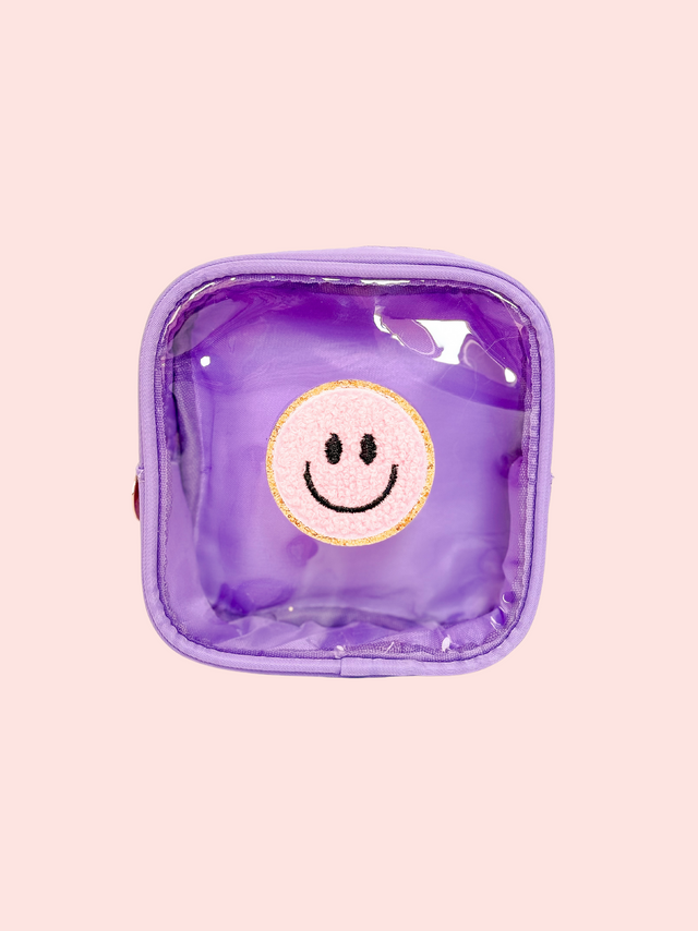 Clear Pouch CH Morado - So Aesthetic!
