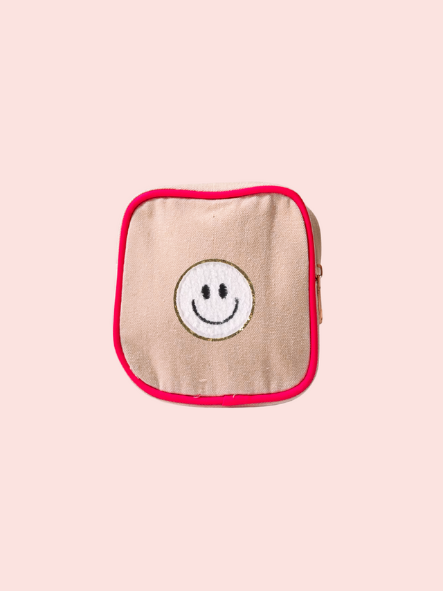 Mini Care Canvas Pouch Fucsia - So Aesthetic!
