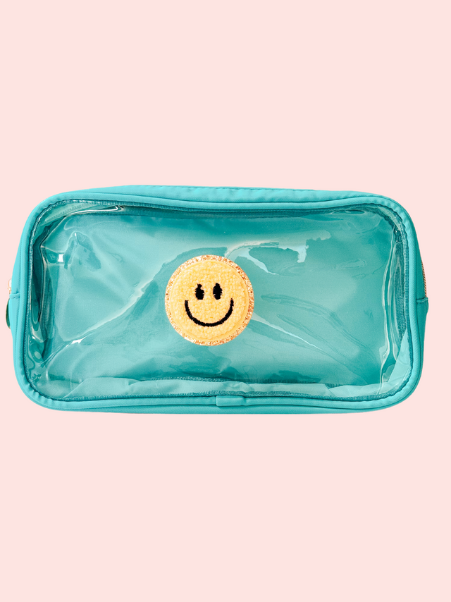 Clear Pouch M Aqua - So Aesthetic!