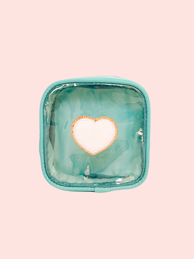 Clear Pouch CH Aqua - So Aesthetic!