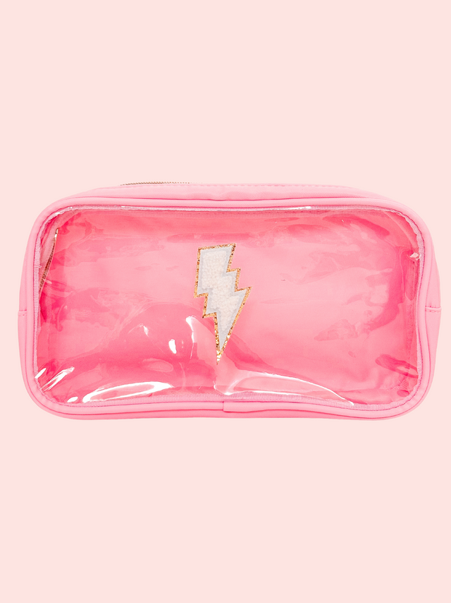 Clear Pouch M Rosa - So Aesthetic!