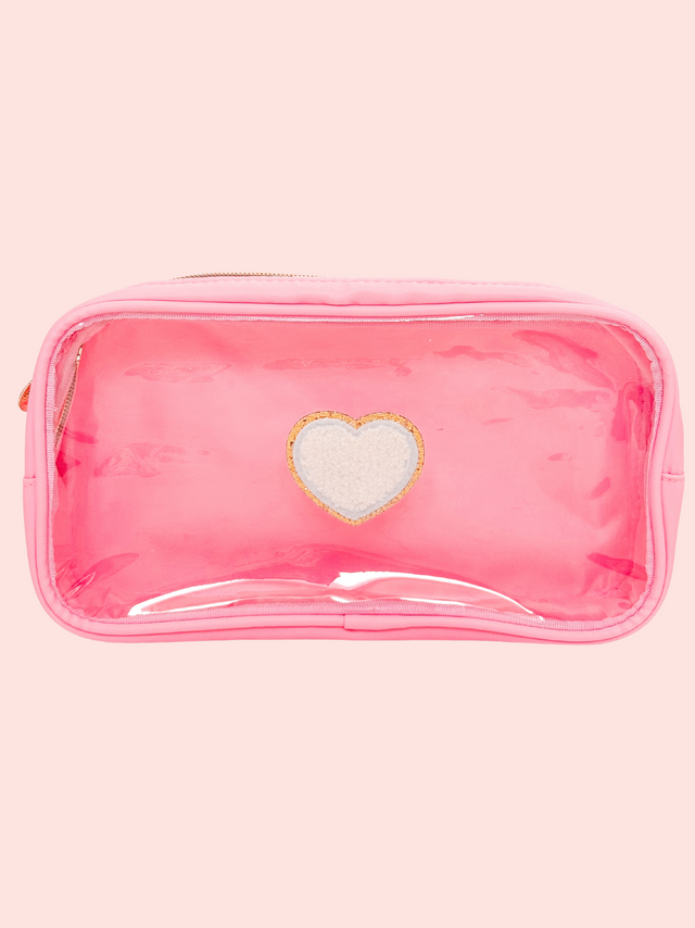 Clear Pouch M Rosa - So Aesthetic!