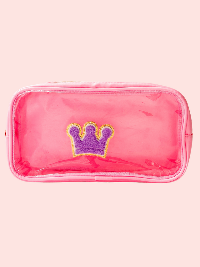 Clear Pouch M Rosa - So Aesthetic!