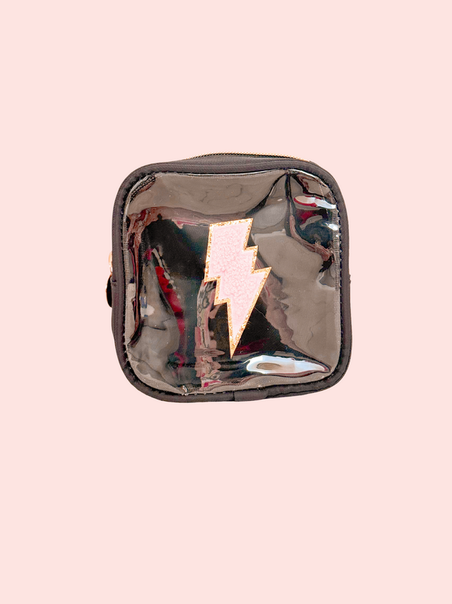 Clear Pouch CH Negro - So Aesthetic!