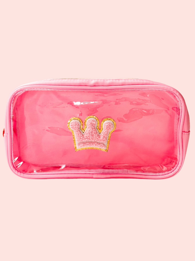 Clear Pouch M Rosa - So Aesthetic!