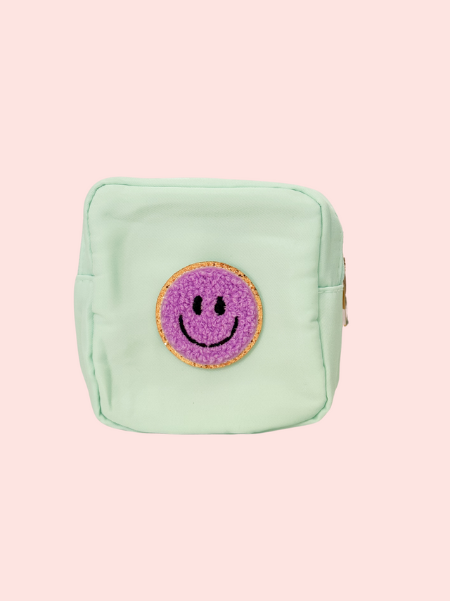 Mini Care Nylon Pouch Menta - So Aesthetic!