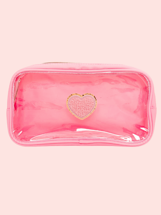 Clear Pouch M Rosa - So Aesthetic!
