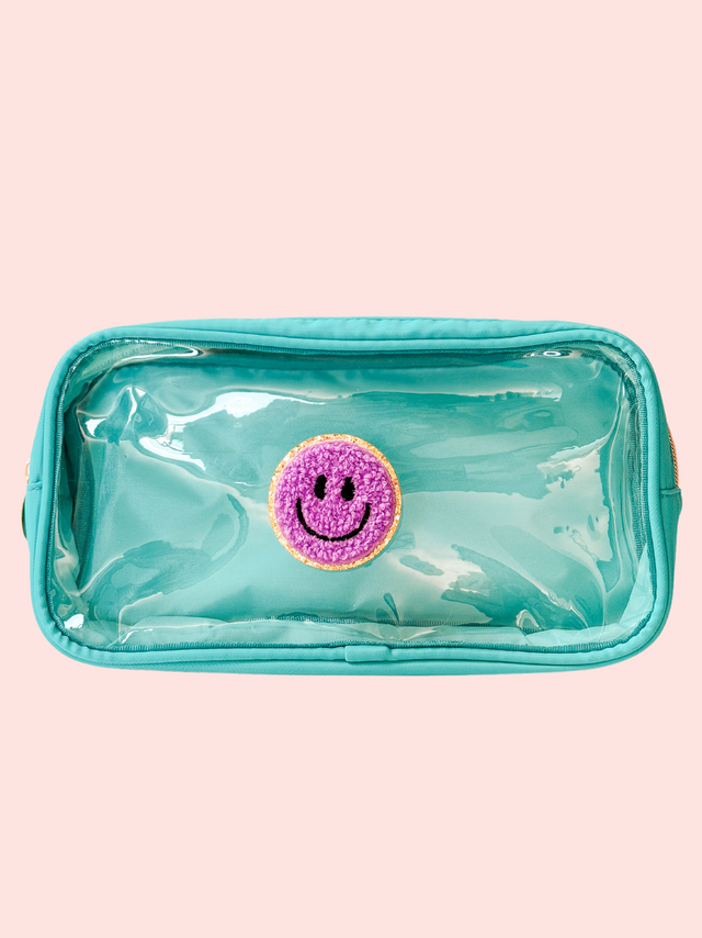 Clear Pouch M Aqua - So Aesthetic!