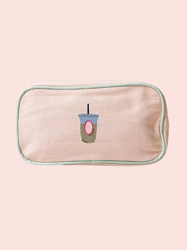 Canvas Pouch M Menta - So Aesthetic!