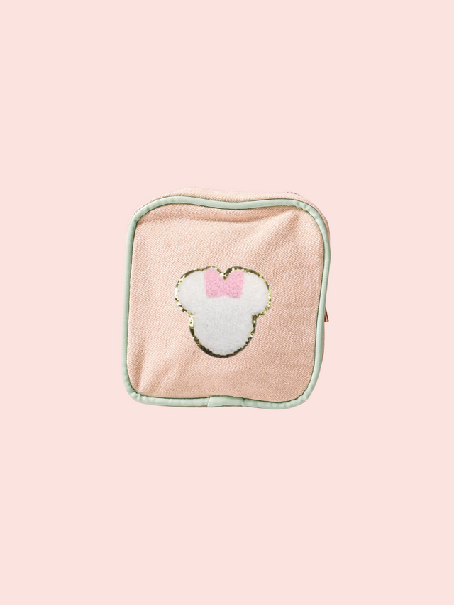 Mini Care Canvas Pouch Menta - So Aesthetic!