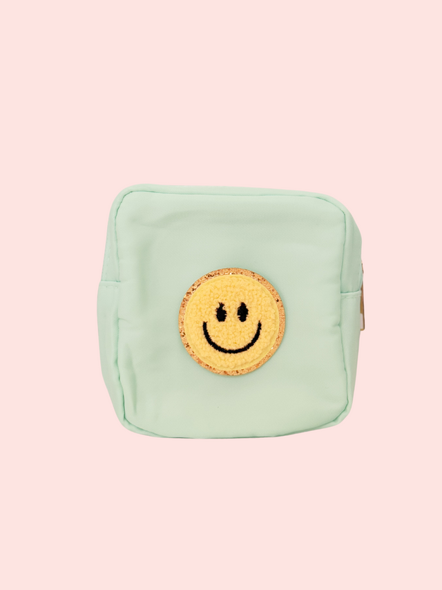 Mini Care Nylon Pouch Menta - So Aesthetic!