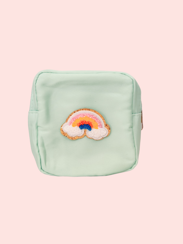 Mini Care Nylon Pouch Menta - So Aesthetic!