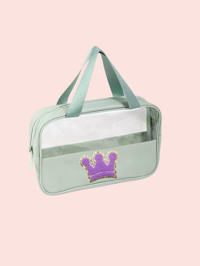 Clear Tote M- Menta