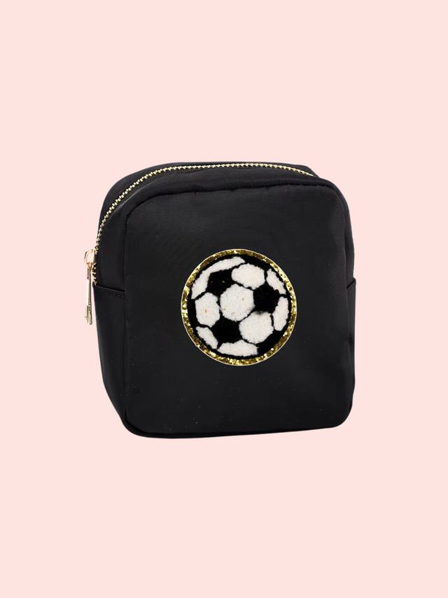 Mini Care Nylon Pouch Black - So Aesthetic!