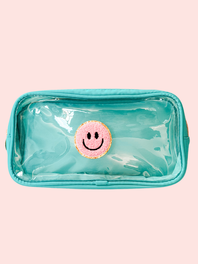 Clear Pouch M Aqua - So Aesthetic!