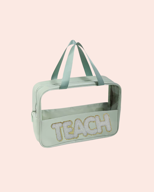 🎁 Teacher Gift - Clear Tote M