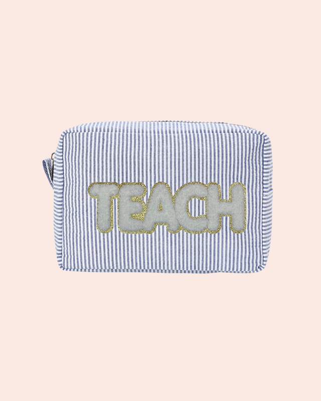 🎁 Teacher Gift - Striped Pouch