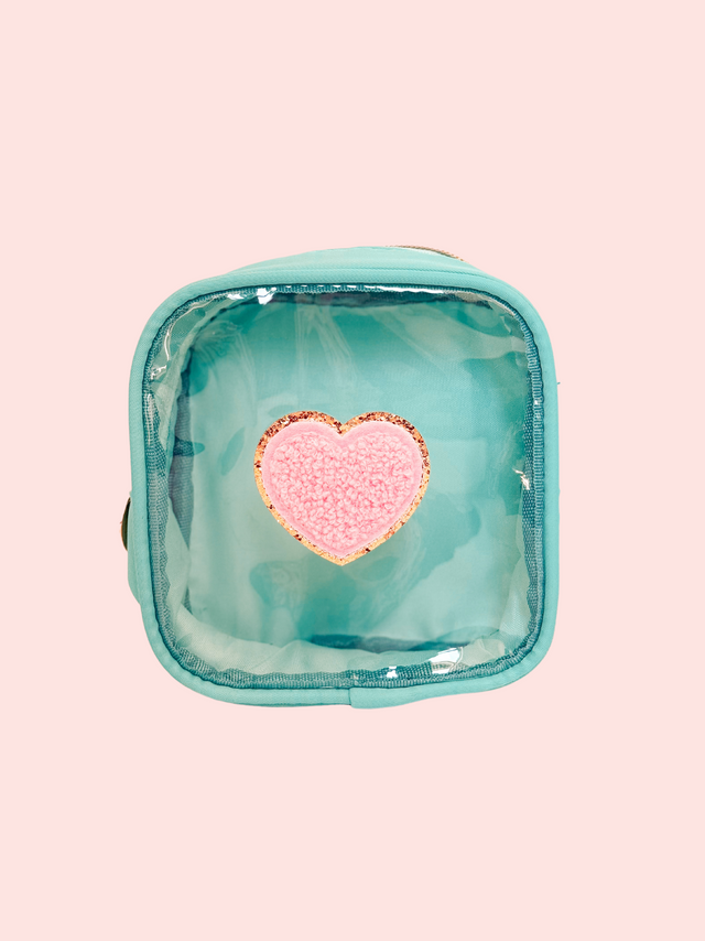 Clear Pouch CH Aqua - So Aesthetic!
