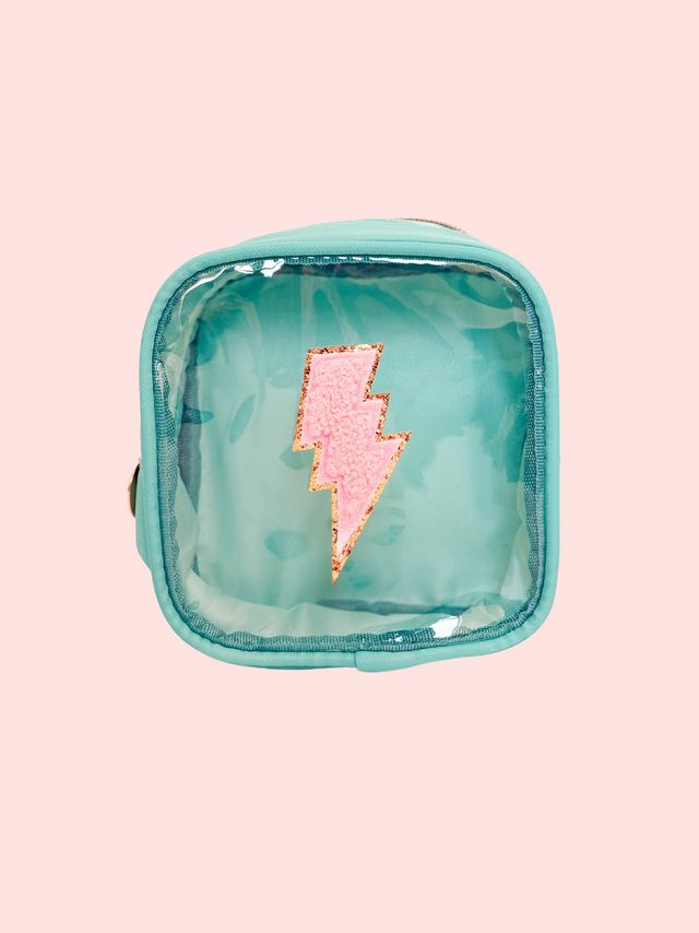 Clear Pouch CH Aqua - So Aesthetic!