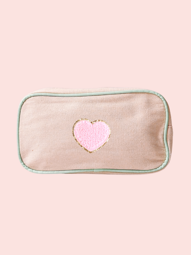 Canvas Pouch M Menta - So Aesthetic!