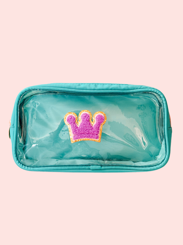 Clear Pouch M Aqua - So Aesthetic!