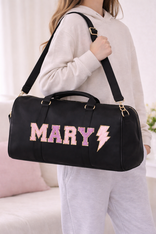 Dufflebag Black - So Aesthetic!