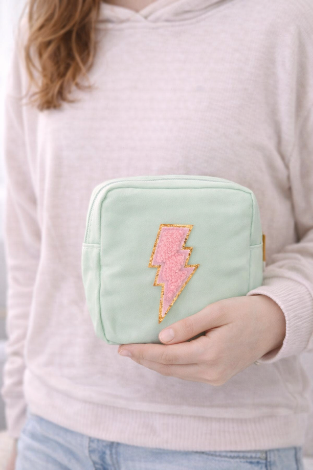 Mini Care Nylon Pouch Menta - So Aesthetic!