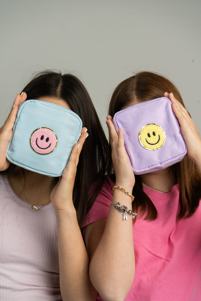 Mini Care Nylon Pouch Celeste- So Aesthetic!