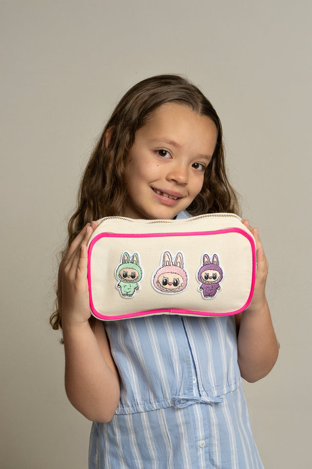 Canvas Pouch M Fucsia - So Aesthetic!