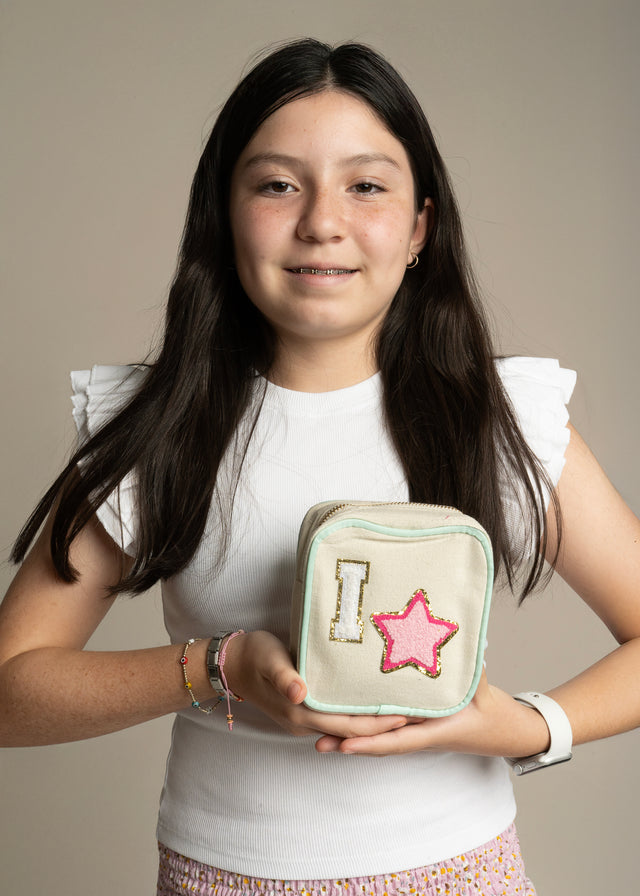 Mini Care Canvas Pouch Menta - So Aesthetic!