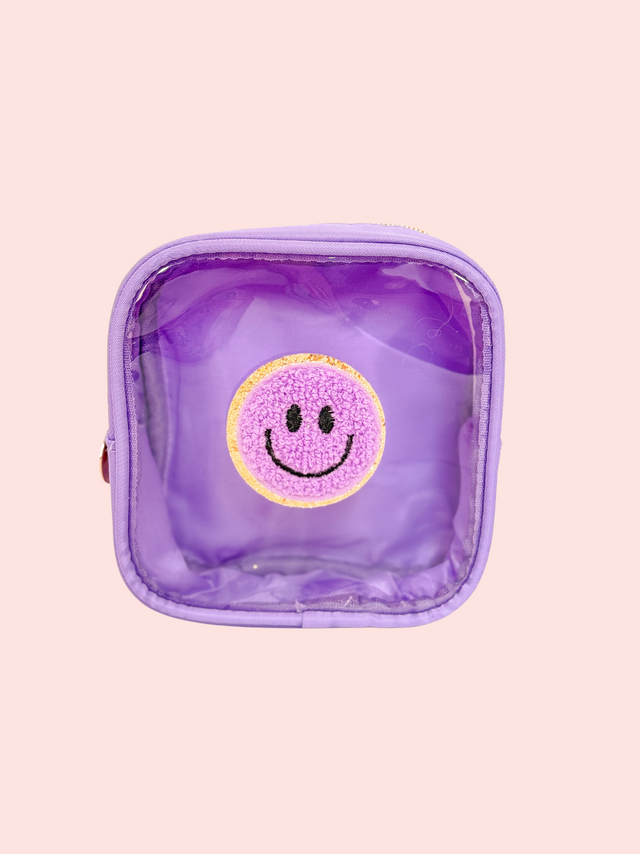 Clear Pouch CH Morado - So Aesthetic!