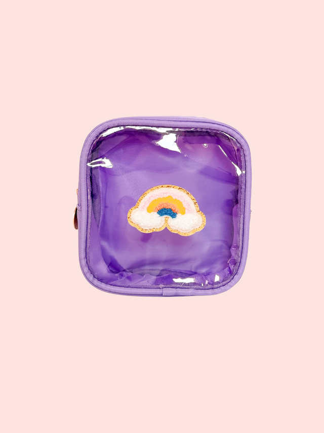 Clear Pouch CH Morado - So Aesthetic!