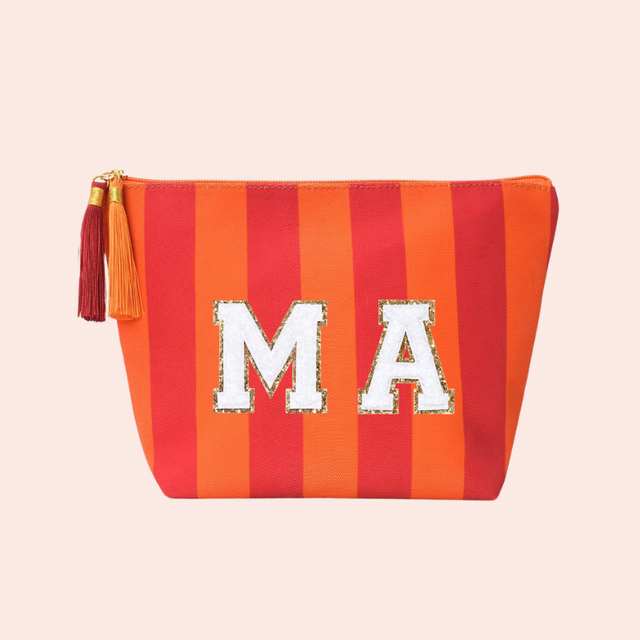 Vanity Pouch Orange - Patches