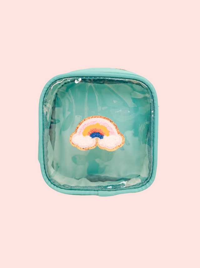 Clear Pouch CH Aqua - So Aesthetic!