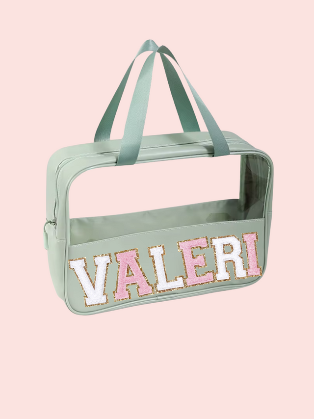 Clear Tote L- Menta