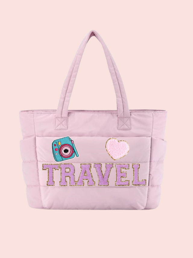Big Tote Pink- So Aesthetic!