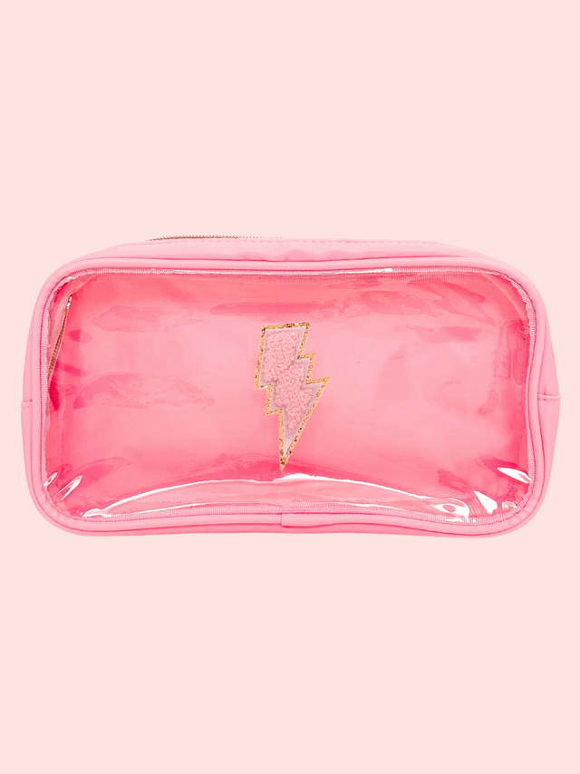 Clear Pouch M Rosa - So Aesthetic!