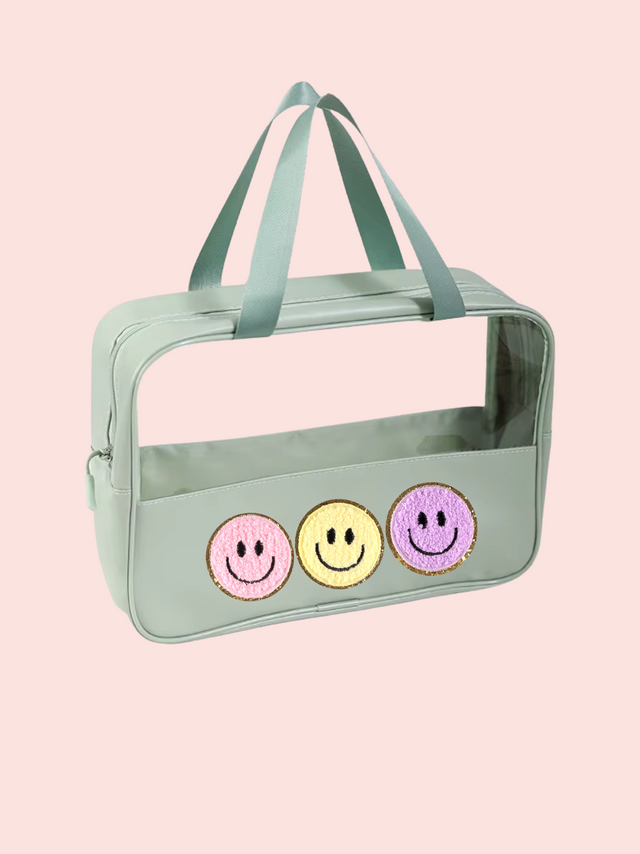 Clear Tote L- Menta