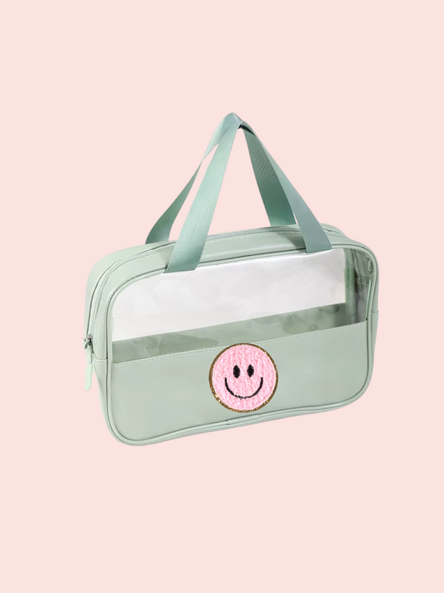 Clear Tote M- Menta