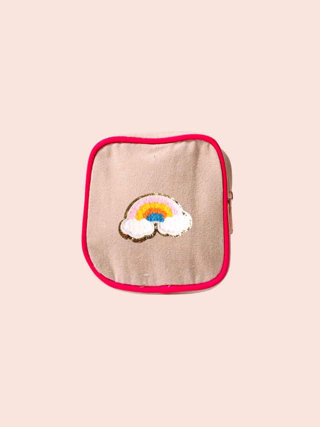 Mini Care Canvas Pouch Fucsia - So Aesthetic!