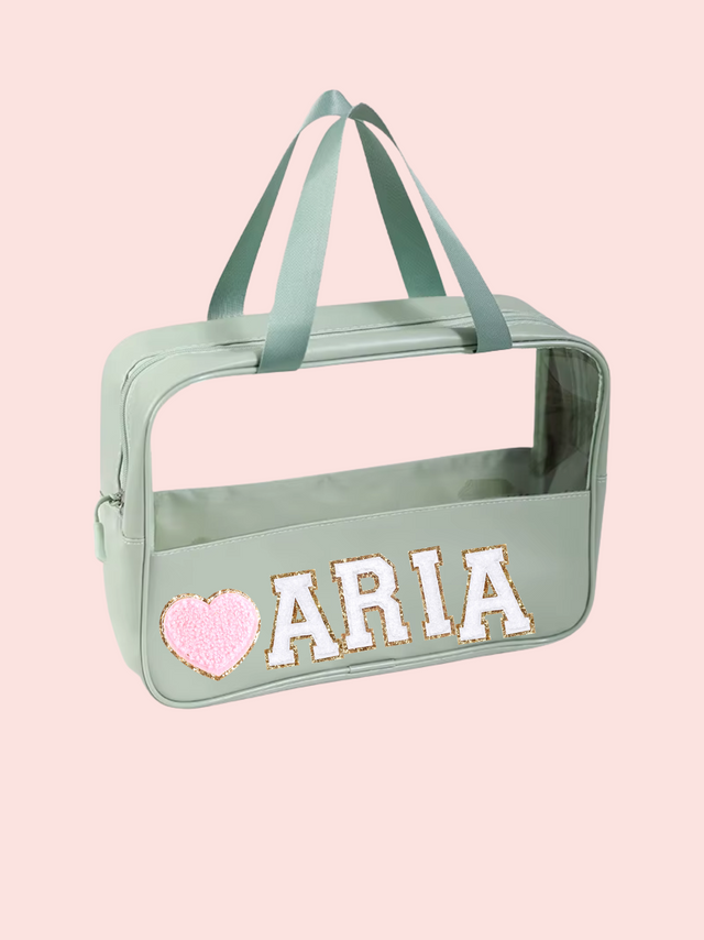 Clear Tote L- Menta