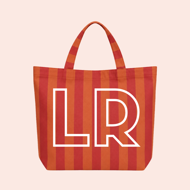 Tote Monogram Orange - So Aesthetic!