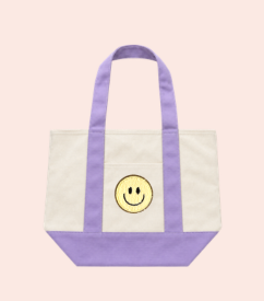 Mini Tote Lilac - Patches